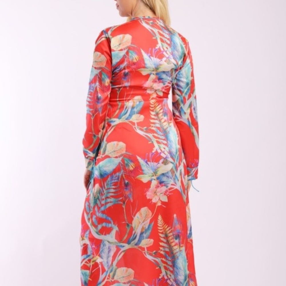 FLORAL KIMONO - Picture 3 of 4